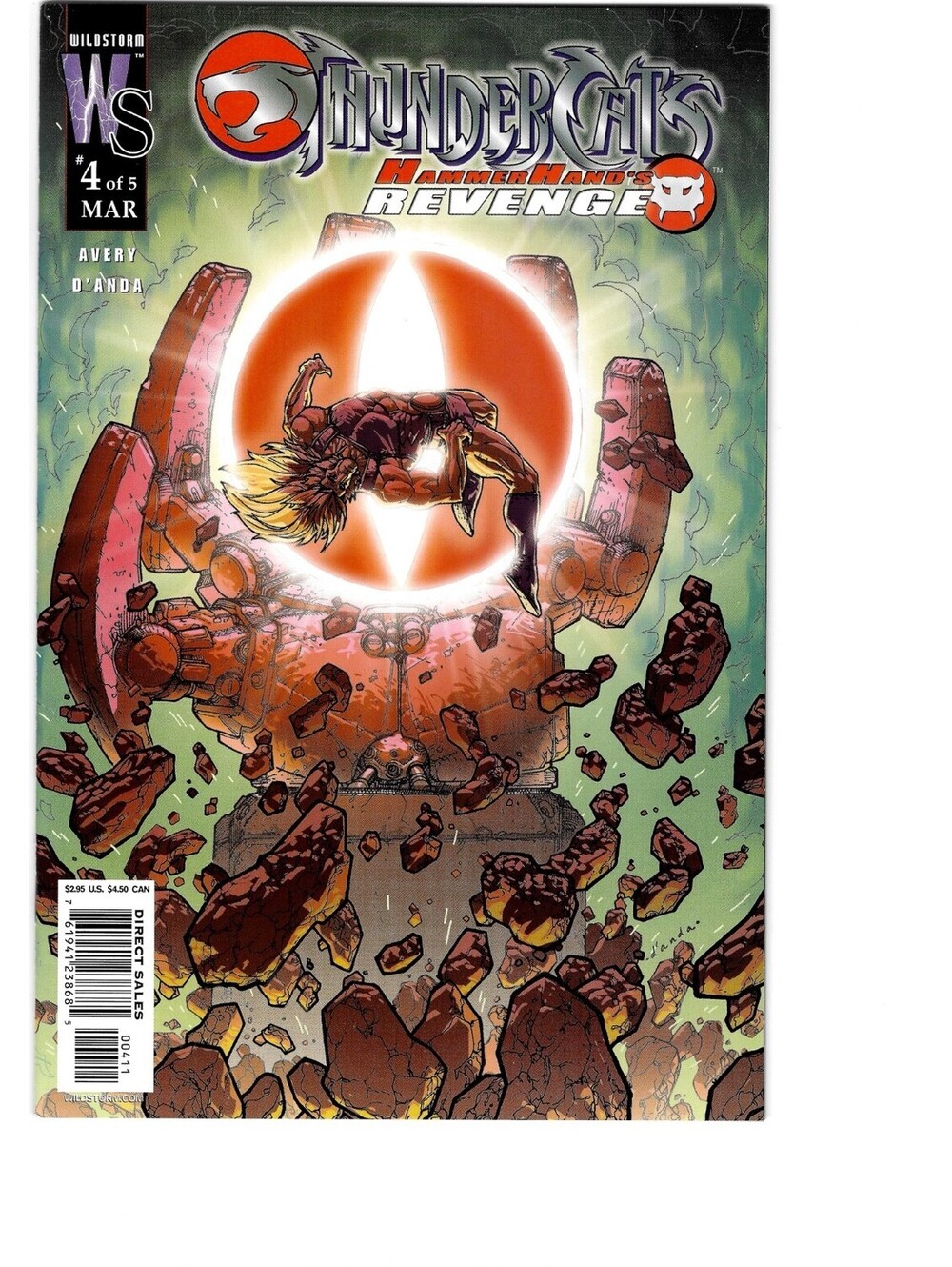 ThunderCats HammerHand's Revenge #4 2004 WildStorm Productions - Mint
